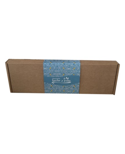 Coffret vide pour 4 savons Coffret vide pour 4 savons